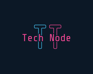 Neon Software Tech logo design