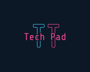 Neon Software Tech logo design