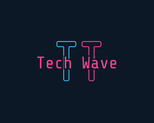 Neon Software Tech logo design