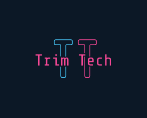 Neon Software Tech logo design