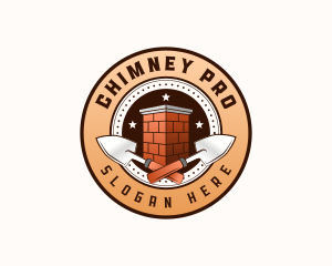 Brick Trowel Masonry logo design