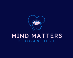 Brain Mind Heart logo design