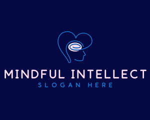 Brain Mind Heart logo design