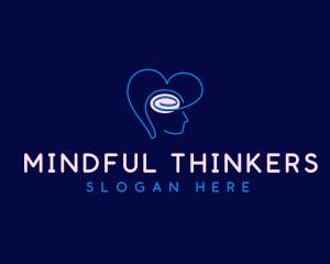 Brain Mind Heart logo design