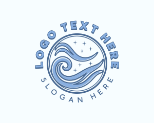 Ocean Surfing Tide logo