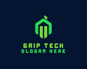 Tech House Property logo design