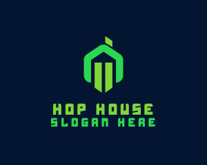 Tech House Property logo design