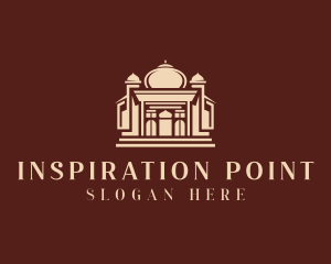 Mosque Worship Temple Architecture logo