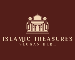 Mosque Worship Temple Architecture logo design