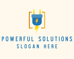 Electric Power Plug logo design