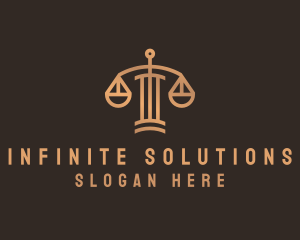 Legal Scale Column Logo