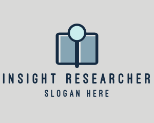 Magnifying Glass Book  logo