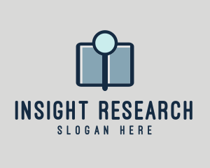 Magnifying Glass Book  logo