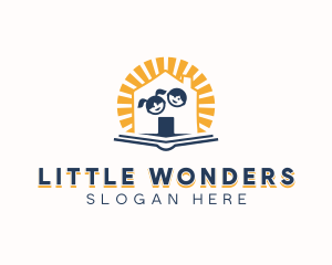 Preschool Children Daycare logo design