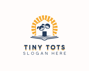 Preschool Children Daycare logo design