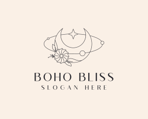 Holistic Boho Moon logo