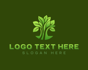 Natural Organic Tree logo