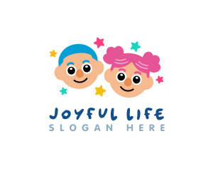 Happy Children Party logo design