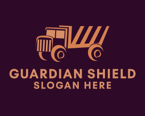 Delivery Truck Transport  Logo