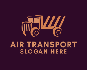 Delivery Truck Transport  logo design