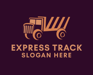 Delivery Truck Transport  logo design