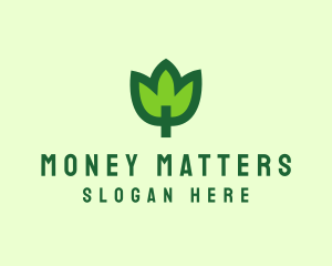 Green Eco Leaf logo
