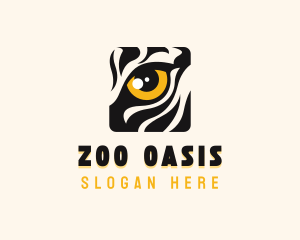 Tiger Eye Zoo logo design