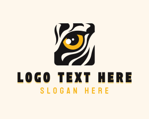 Tiger - Tiger Eye Zoo logo design