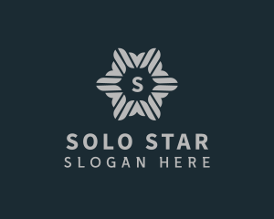 Decorative Sparkle Star logo design