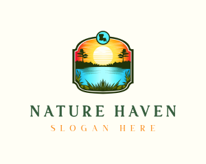 Louisiana Nature Park logo design