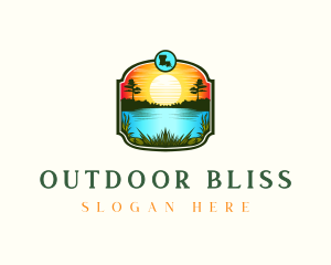 Louisiana Nature Park logo design