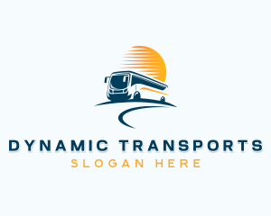 Bus Travel Transportation  logo design