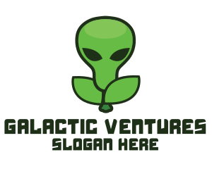Green Alien Fruit logo