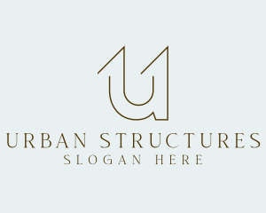 Commercial Structure Business logo design