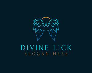 Holy Angelic Wings logo design