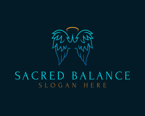 Holy Angelic Wings logo design