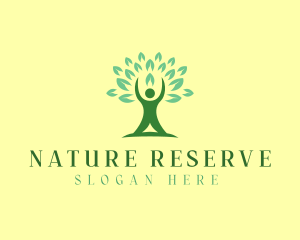 Human Nature Tree logo design