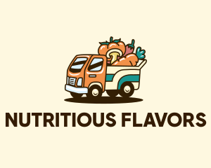 Vegetable Food Delivery logo