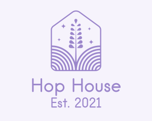 Lavender Field House logo design