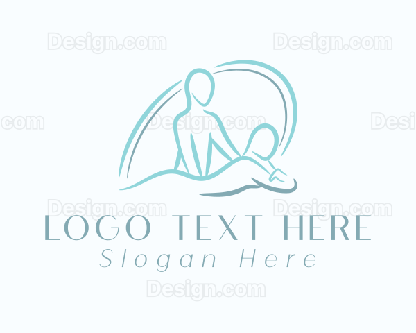 Wellness Spa Massage Logo