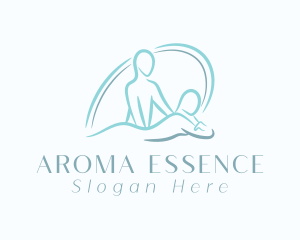 Wellness Spa Massage logo design