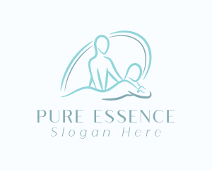 Wellness Spa Massage logo design