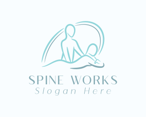 Wellness Spa Massage logo design