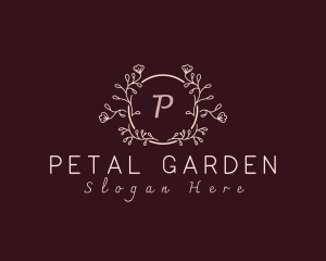 Floral Lettermark Decoration logo design