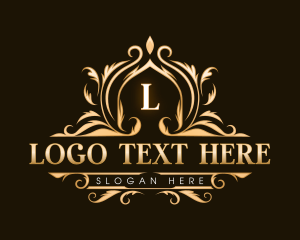 Luxury Floral Ornament logo