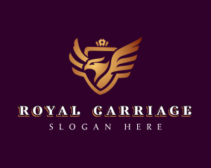 Royal Crown Phoenix logo design