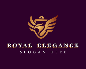 Royal Crown Phoenix logo design