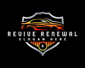 Car Garage Restoration logo