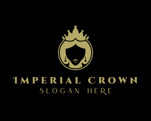 Imperial Queen Crown logo design