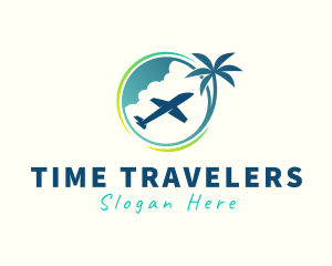 Travel Fly Airplane logo design